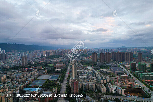 璧山城市航拍