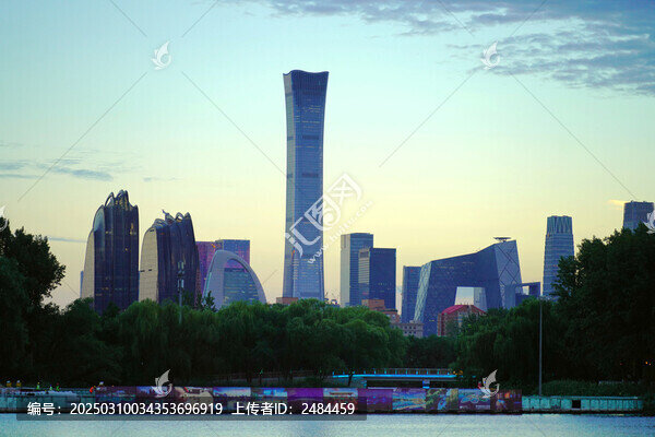 北京國貿(mào)CBD建筑群