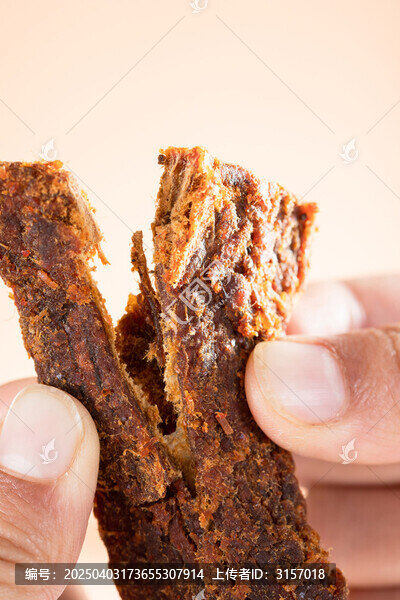 手撕牛肉干