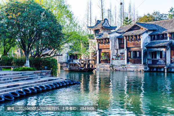 嘉興桐鄉(xiāng)烏鎮(zhèn)江南水鄉(xiāng)春光美