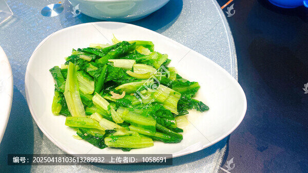 蒜蓉油麥菜