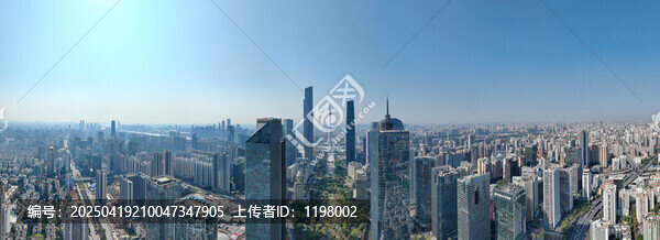 廣州城市風(fēng)光寬幅全景