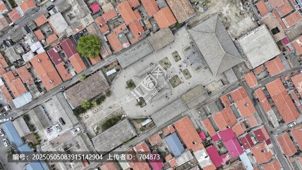 蔚州靈巖寺古建筑航拍