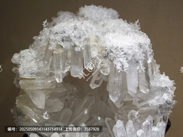水晶晶簇礦石