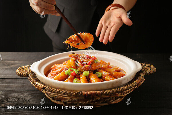 砂煲香鍋蝦