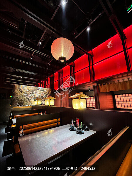 日式風(fēng)格居酒屋室內(nèi)場(chǎng)景