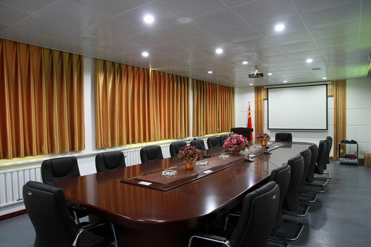 会议室 空白投影