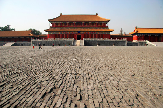 北京故宫 大方砖铺地