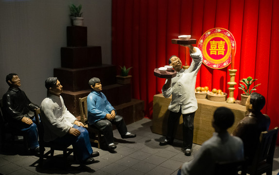 传统婚宴表演