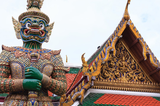 泰国大皇宫门神
