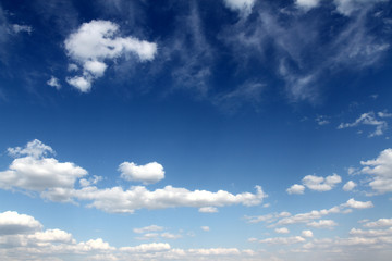 蓝天 白云 云彩 天空 云 天