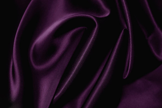 紫罗兰色的丝绸