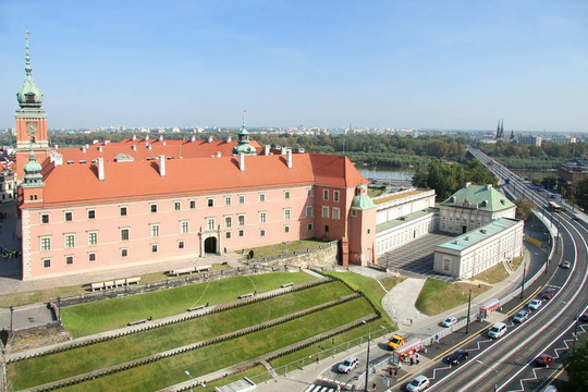 与Royal Castle的华沙观