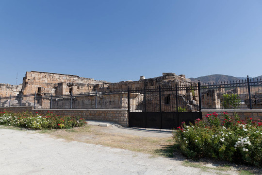 希拉波里斯古城遗址。土耳其