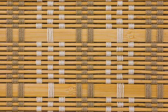 竹窗帘的图案
