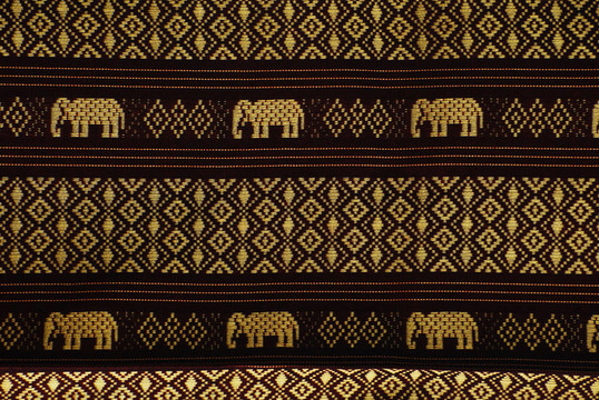 大象图案泰国背景高度细节