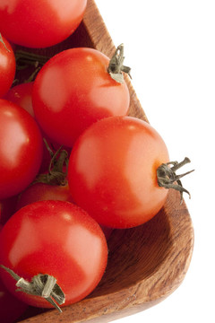 红色的小西红柿