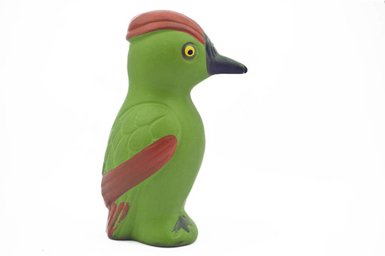 一个玩具橡胶啄木鸟