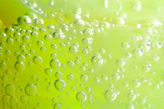 绿色的水泡泡