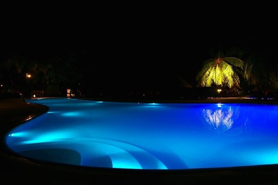 热带酒店游泳池