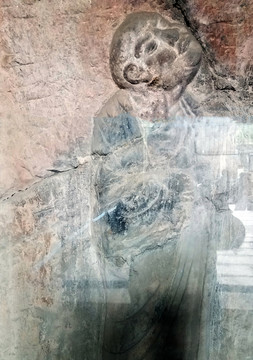 石佛 罗汉 雕像 佛教 宗教