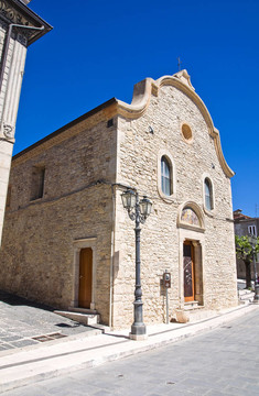 Annunziata教堂。彼得拉蒙特科尔维诺。普利亚。意大利.
