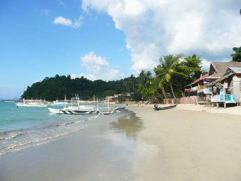菲律宾海滩。