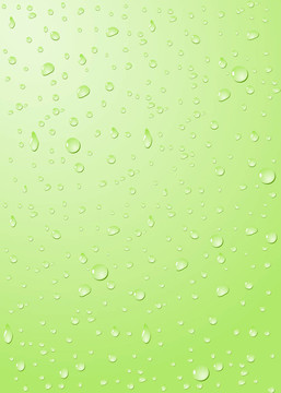 绿色水滴