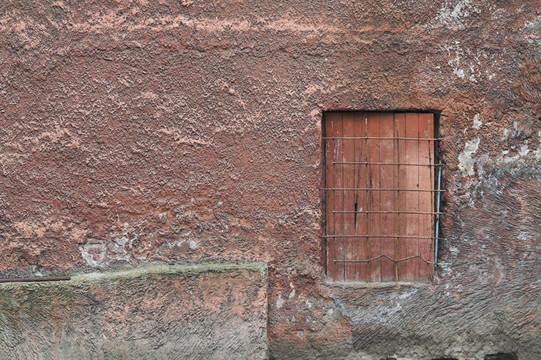 旧建筑的墙壁