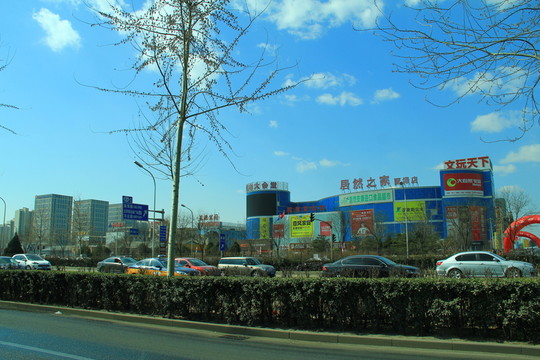 商业街景