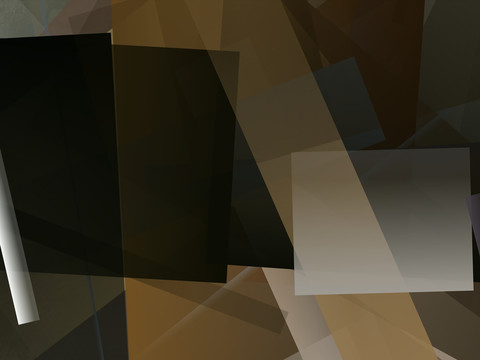 黑色立体几何拼接高清抽象背景