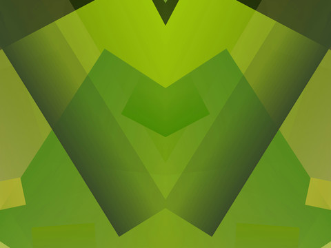 绿色几何抽象拼接立体高清背景
