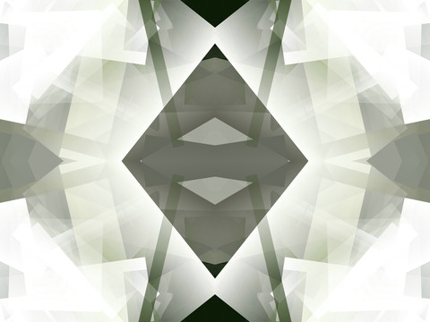 黑色立体几何拼接抽象电脑图案