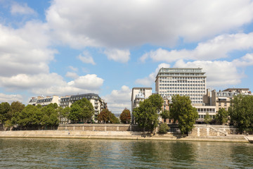 巴黎建筑 塞纳河沿岸建筑 法国