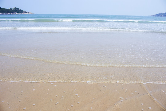 沙滩海浪