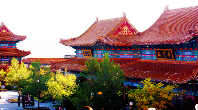 正觉寺 佛教 建筑 敦化 公园