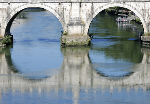 圣天使桥在罗马