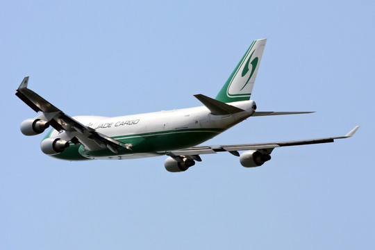 翡翠航空 波音747 飞机起飞