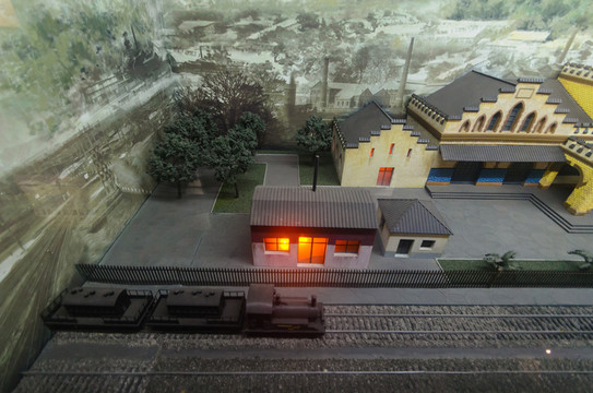 唐山老火车站模型
