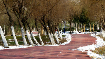 塘西河公园休闲步道