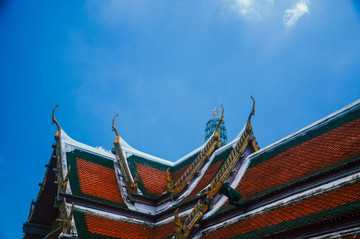 泰国大皇宫屋檐