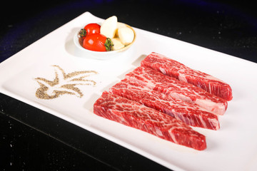 雪花霜降牛肉