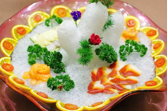 冰镇生鱼片