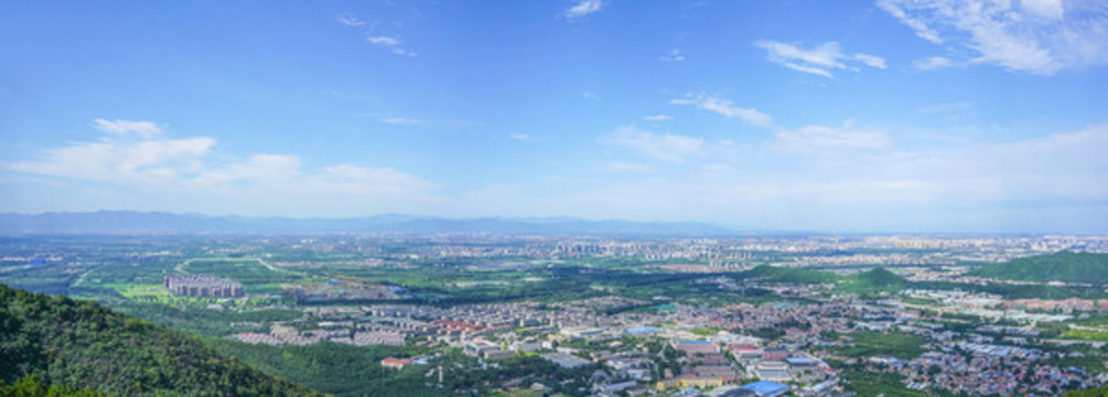 北京城市全景大画幅