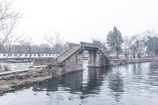 绍兴东湖石拱桥