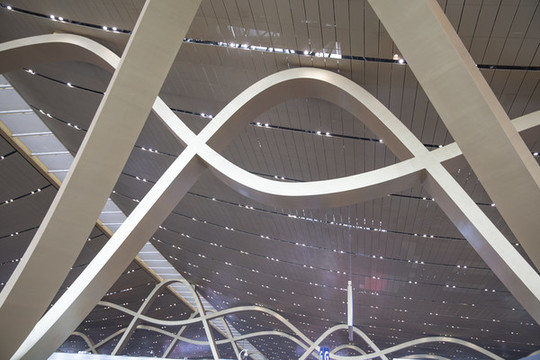 浦东机场不锈钢穹顶