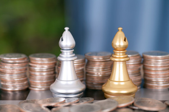 国际象棋和美元硬币