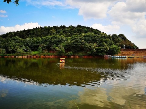 公园水景