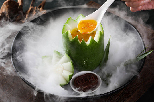 迷你蟹粉冬瓜盅