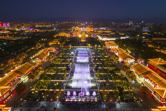 大雁塔夜景